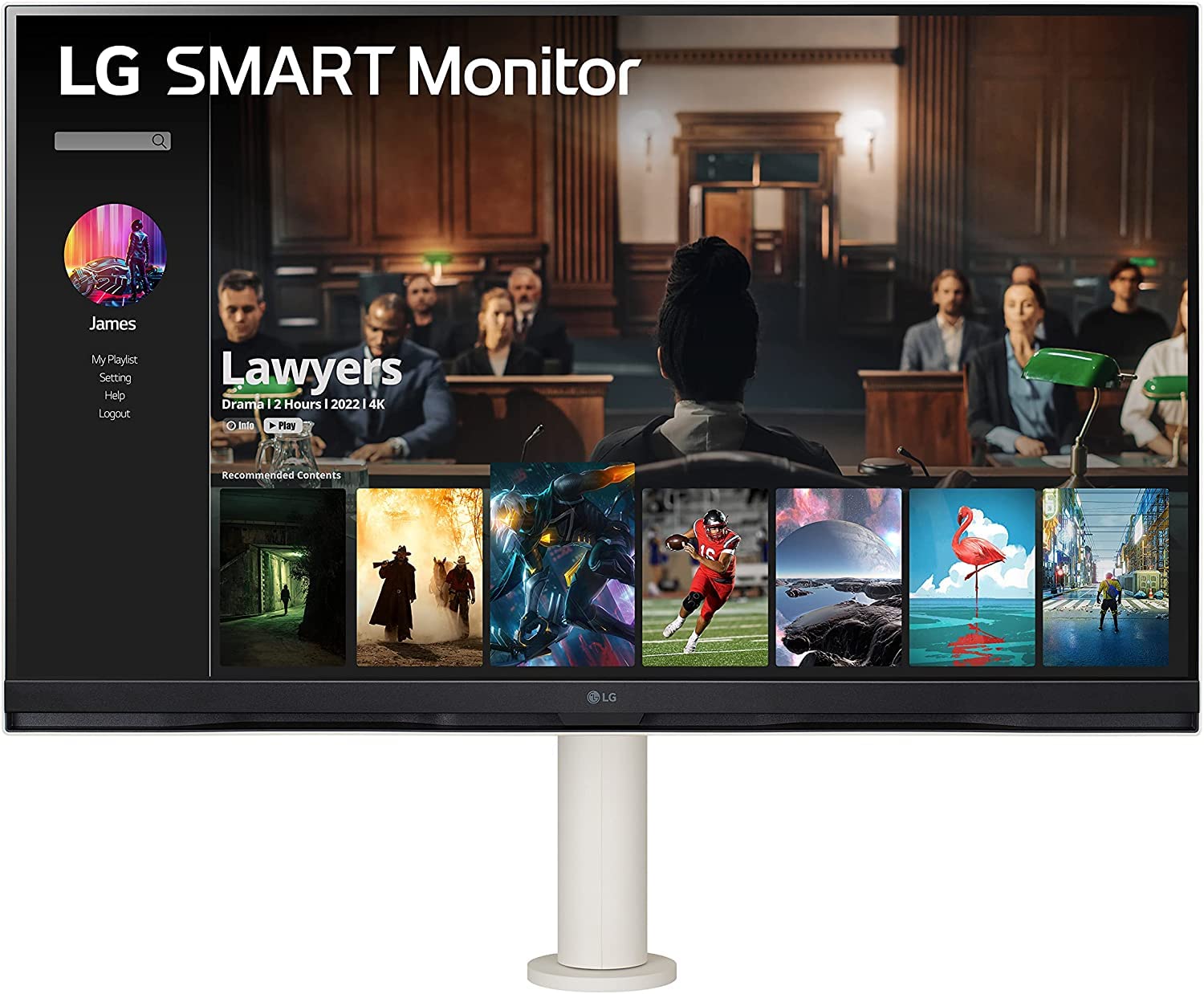 【美品】LGエレクトロニクス LG 32SQ780S-W　4K モニター 32SQ780S-W | モニター | LG JP