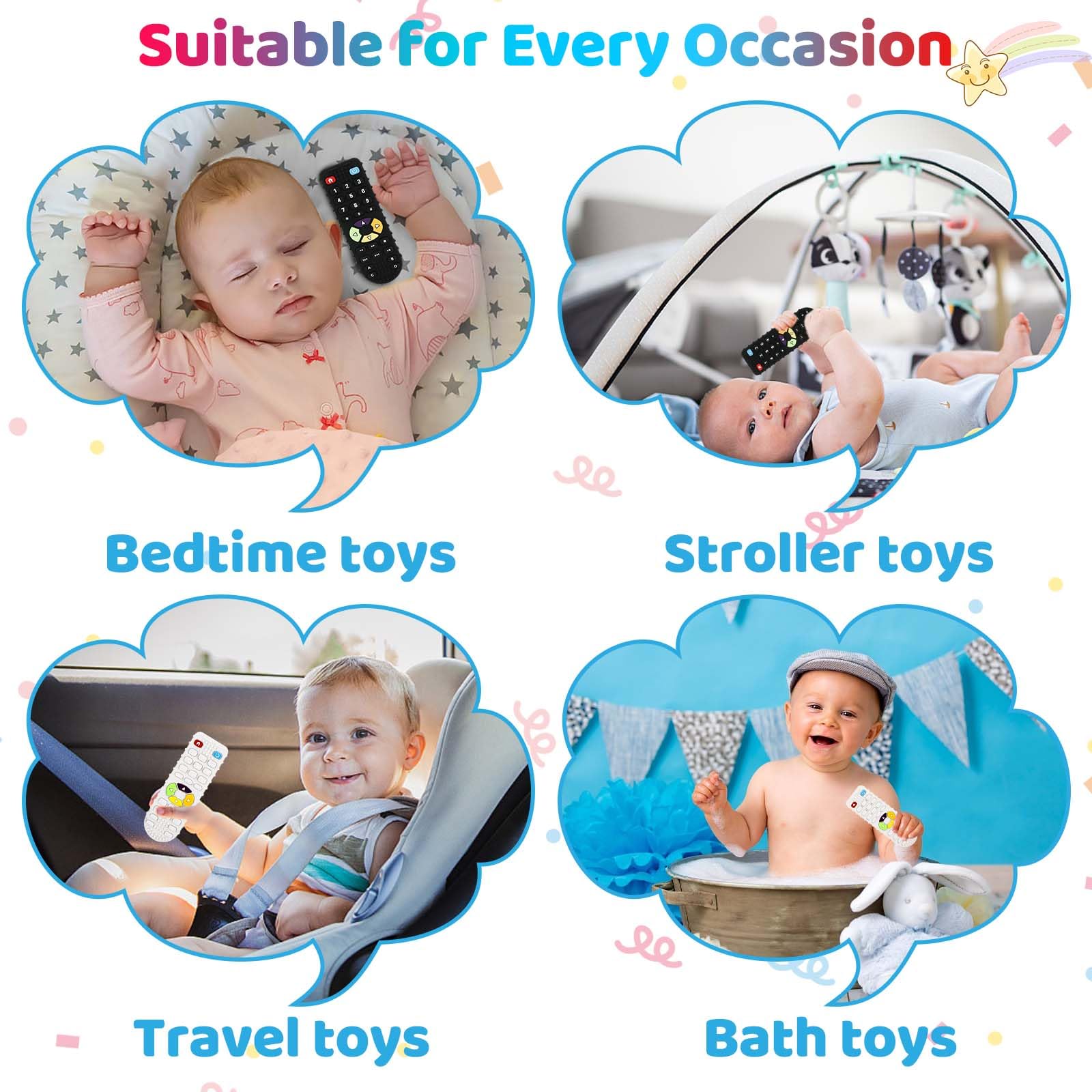 Chew Control Afstandsbediening Bijtring - Siliconen Baby Bijtspeeltje Afstandsbediening Vorm Bpa Vrij Baby Speelgoed Sensorisch Speeltje Zwart B2 1 Chew Control Afstandsbediening Bijtring - Siliconen Baby Bijtspeeltje Afstandsbediening Vorm Bpa Vrij Baby Speelgoed Sensorisch Speeltje Zwart B2 1