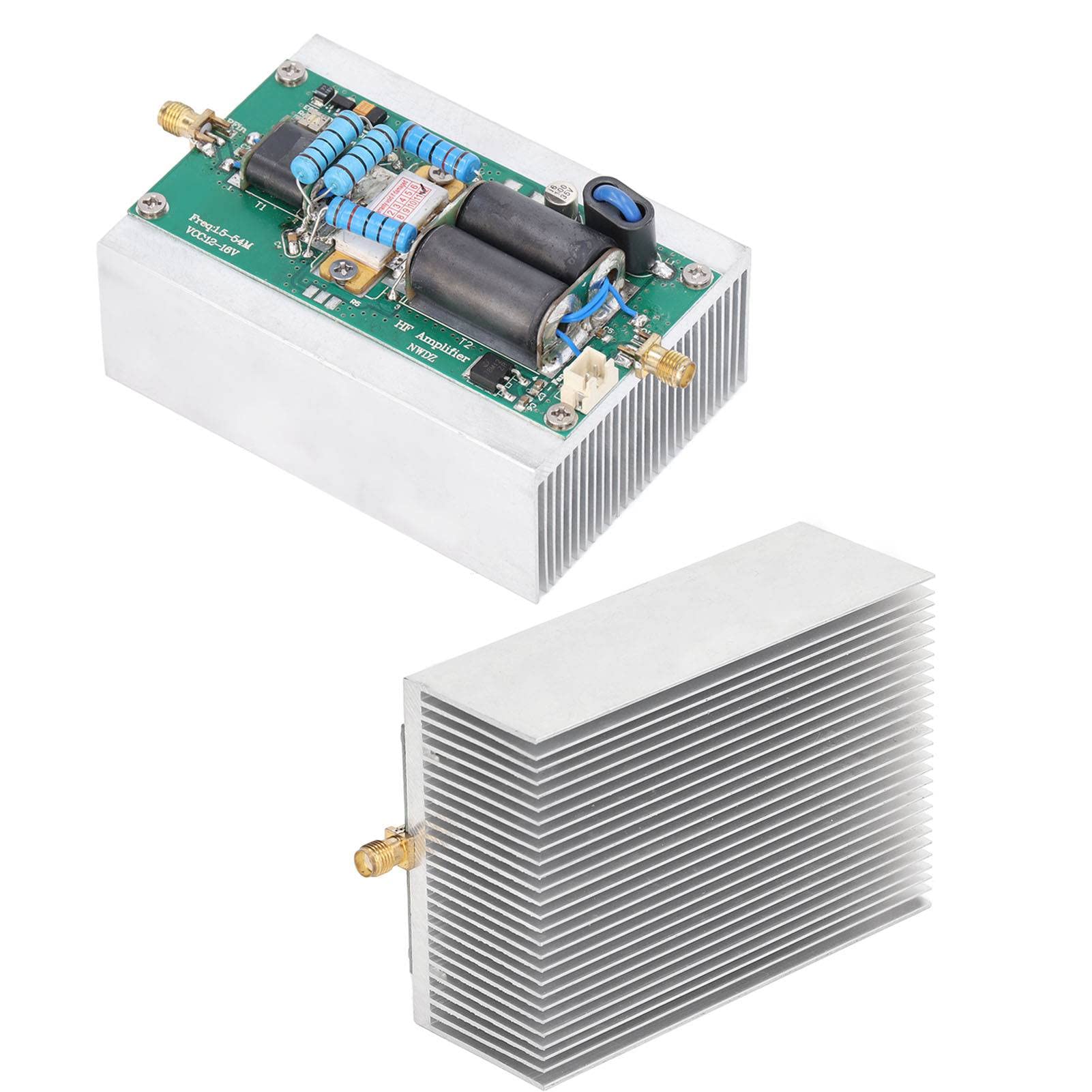 Amplificatore di fine bordo 3-5 W ingresso buona dissipazione di calore Potenza stabile RF Amplificatore finale 1.5-54MHz per CW AM FM HAM Radio (100W)
