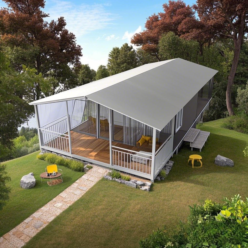 Revolutionize Living: The Ultimate Review of the Portable Tiny Home Mobile Expandable 20x40FT Prefab House