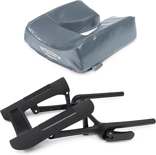 Miniatura 8 de Master Massage Cuna facial, media luna, negro