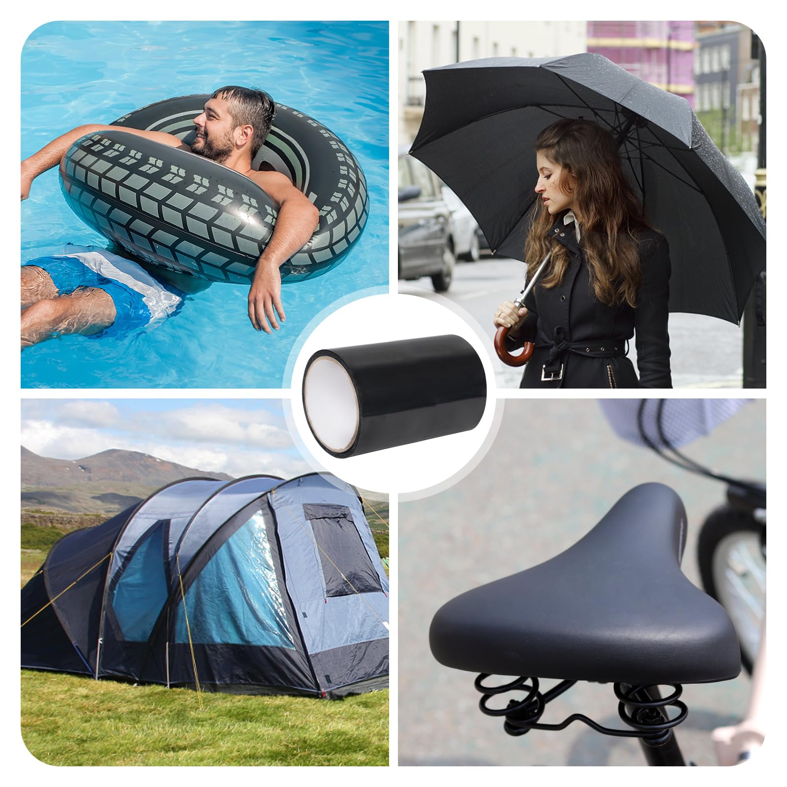 Kit De Réparation Pour Piscine Et Objets Gonflables - Ruban Adhésif étanche TPU 10x150 Cm - Réparation Sous L'eau