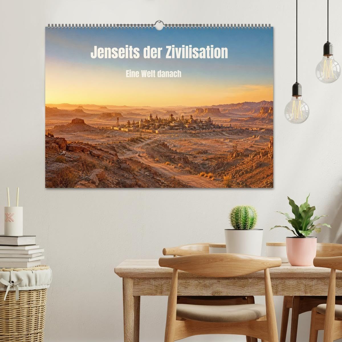 Jenseits der Zivilisation - Eine Welt danach (Wandkalender 2027 DIN A2 quer), CALVENDO Monatskalender: Eine neue Welt erhebt sich aus dem Staub.