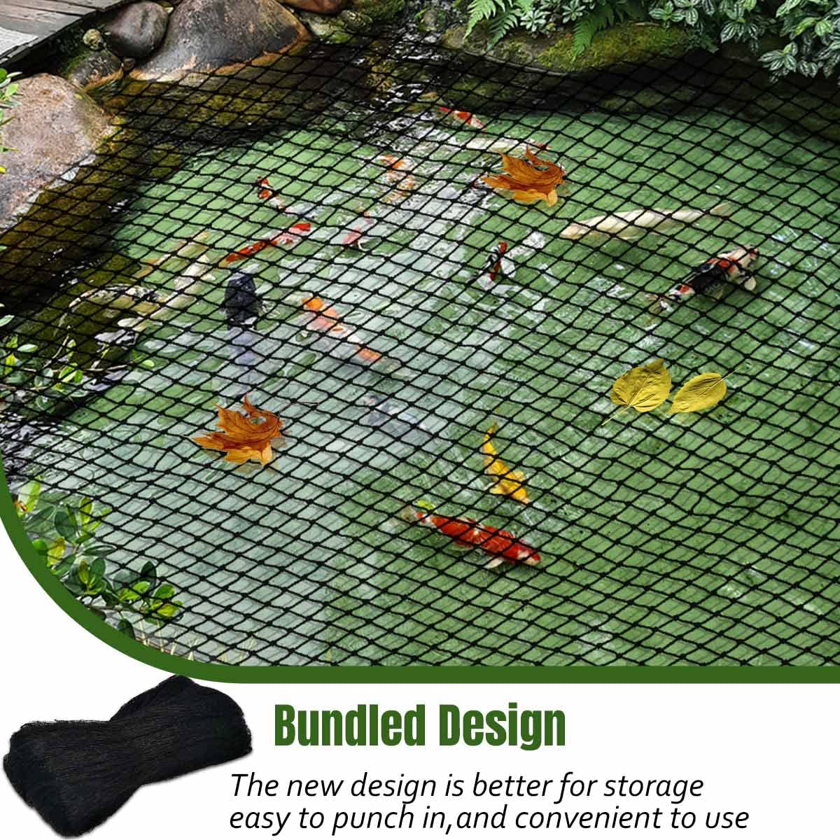 Filet à Volaille Filet De Jardin Vert 4 X 15 M, Filet Anti-Oiseaux Pour
