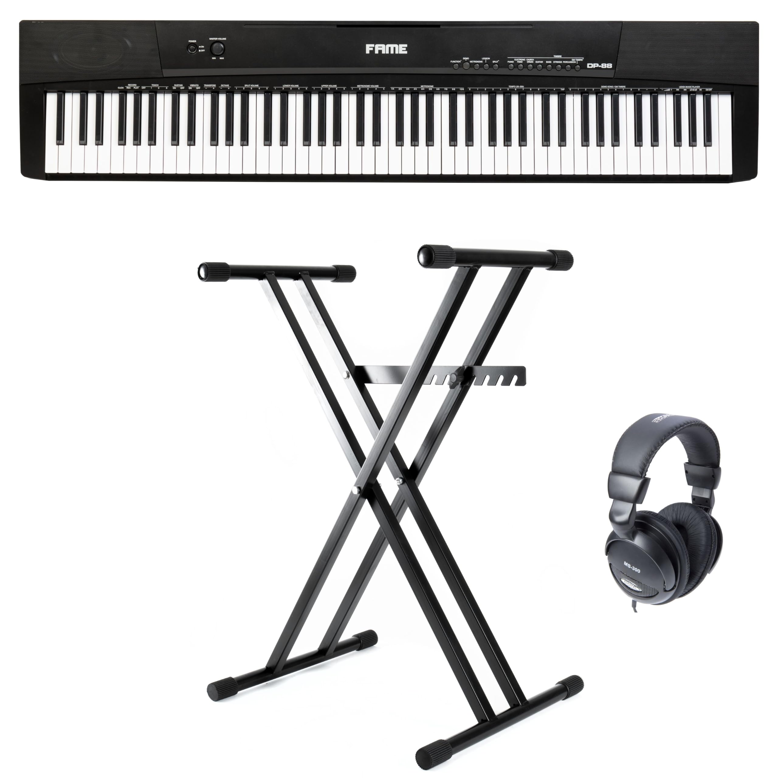 Fame DP-88 Complete-Set - Pianoforte da palco-Set