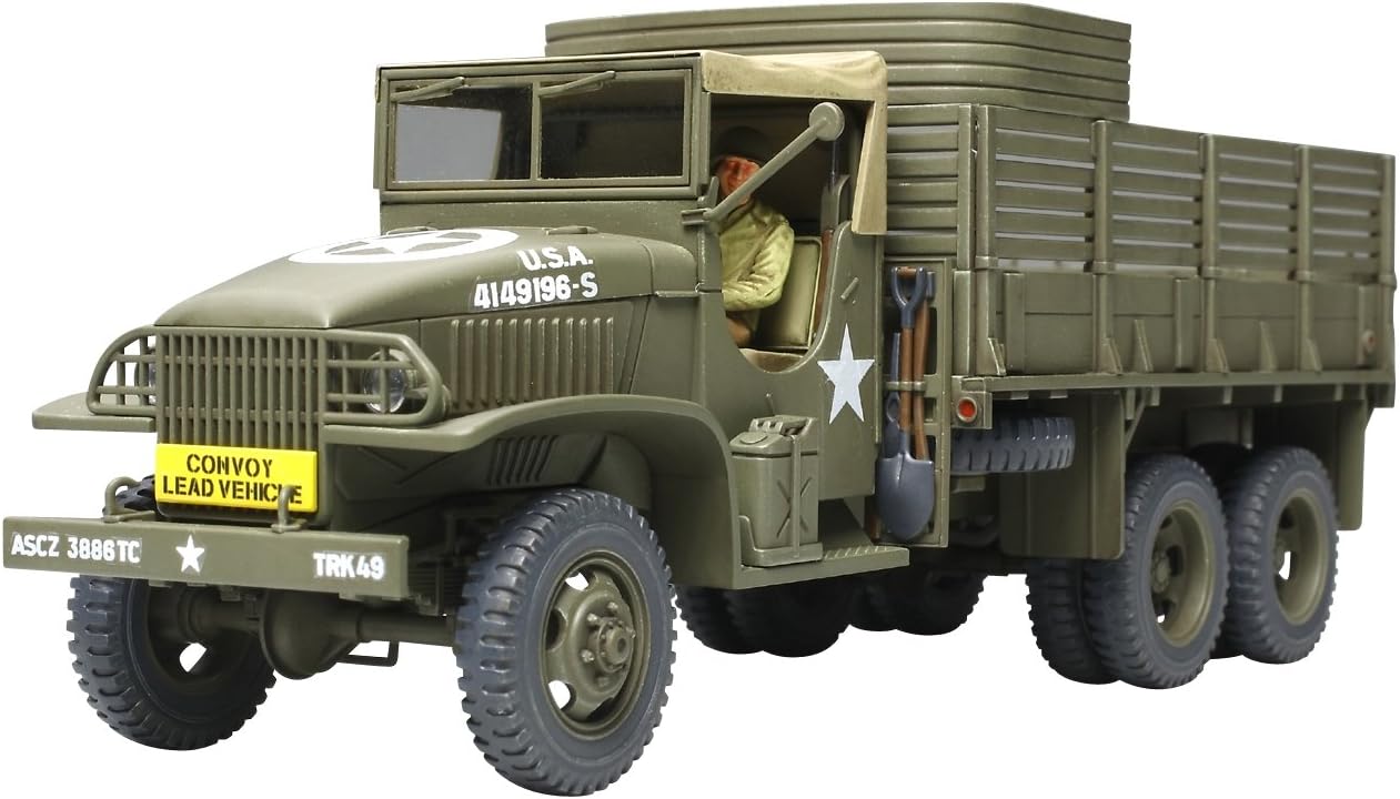 300032548 – 1:48 scale WWII US 2.5 Ton Reserve Truck 6 x 6 (1)
