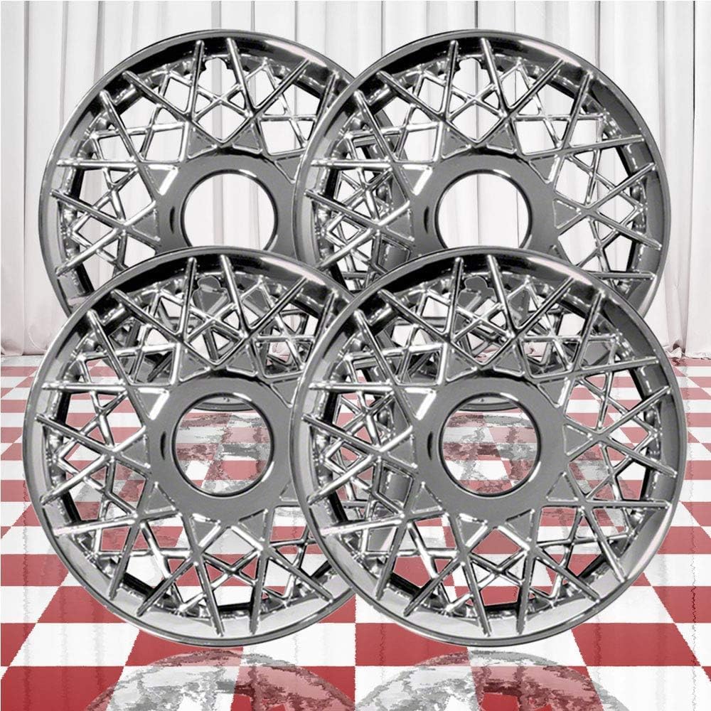 Set of 4 16" Chrome Hubcaps for Ford Crown Victoria 1998-2002