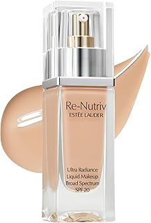 Estée Lauder Re-Nutriv Ultra Radiance Liquid Foundation SPF 20 | Luxurious, Hydrating, Long-Wearing, 1 Fl Oz