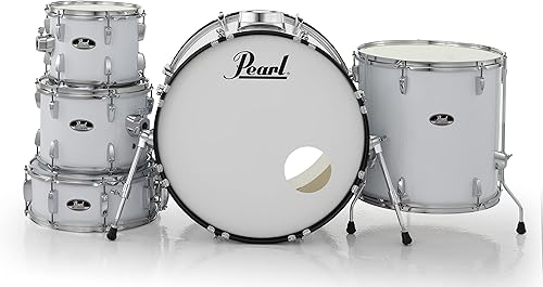 Miniatura 79 de Pearl Roadshow (RS525WFC/C707) - Juego completo de batería de 5 piezas con platillos y soportes, color bronce metálico