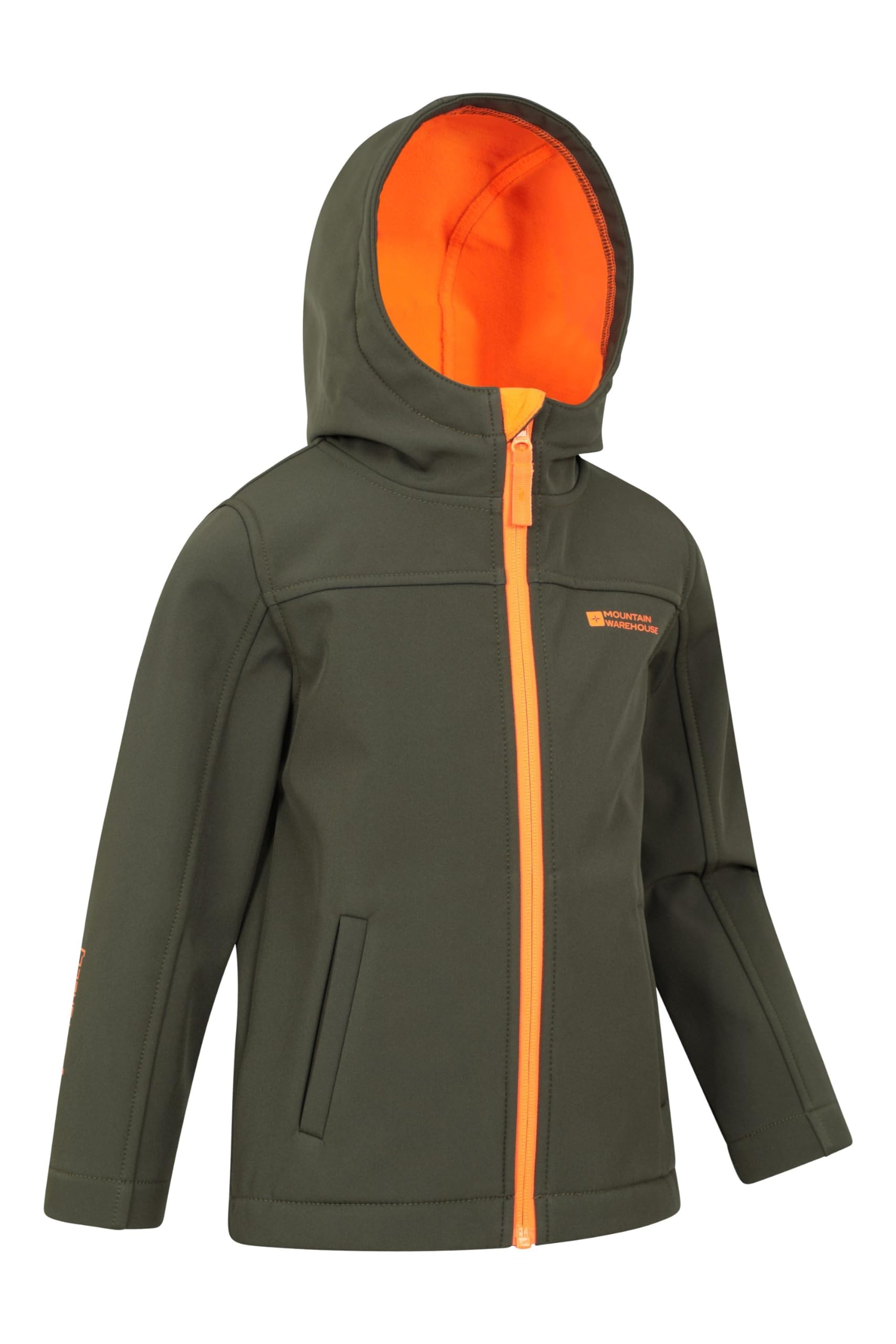 Mountain Warehouse Exodus Kids Softshell Jacket With Hood - 3