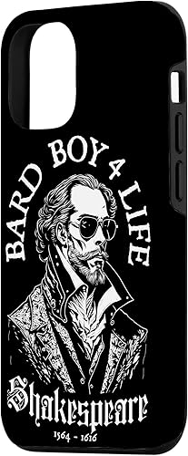 Miniatura 2 de iPhone 1212 Pro Funny William Shakespeare Gafas de sol Bard Boy 4 Life Case