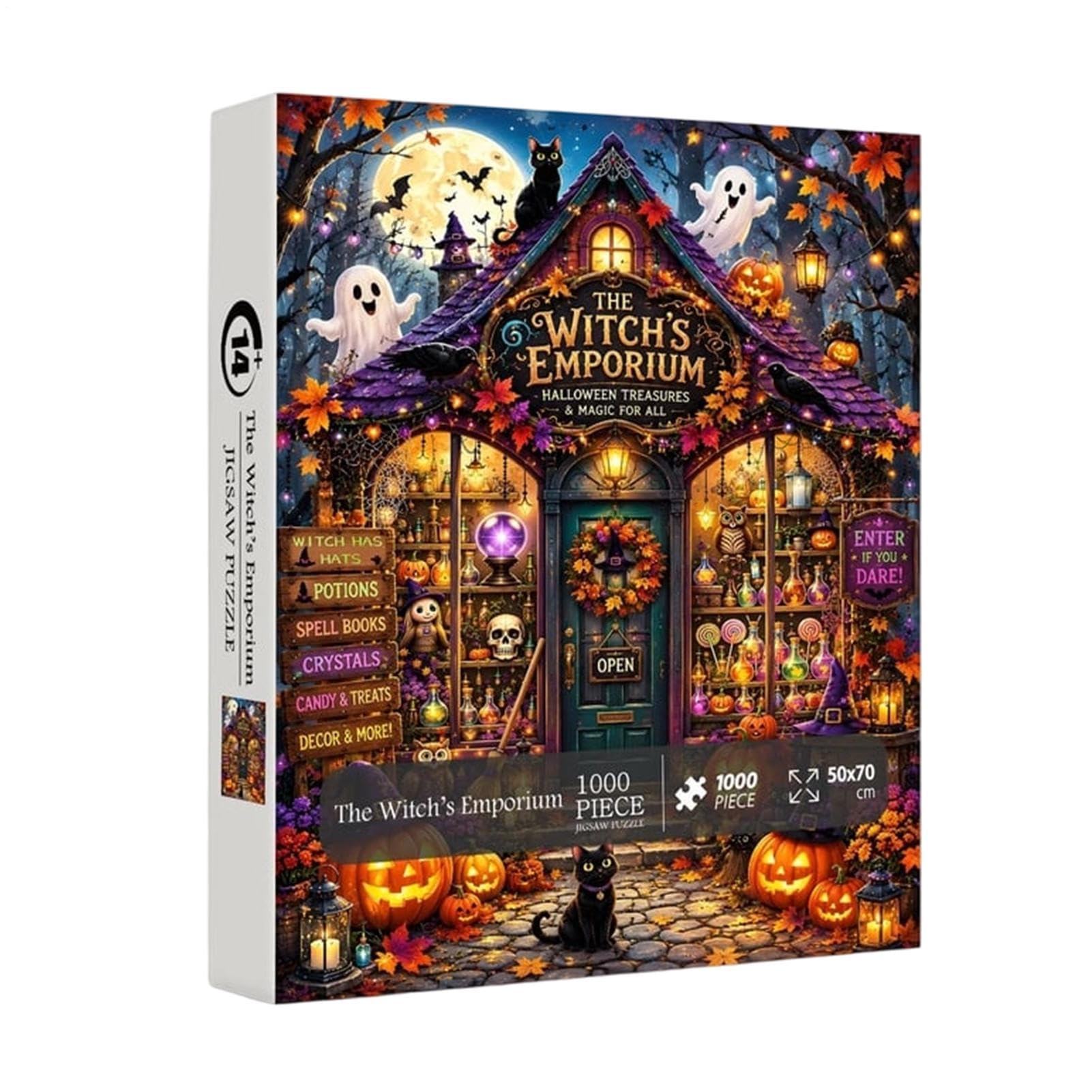 Puzle de Halloween de 1000 piezas, el regalo de cumpleaños perfecto para el otoño 8