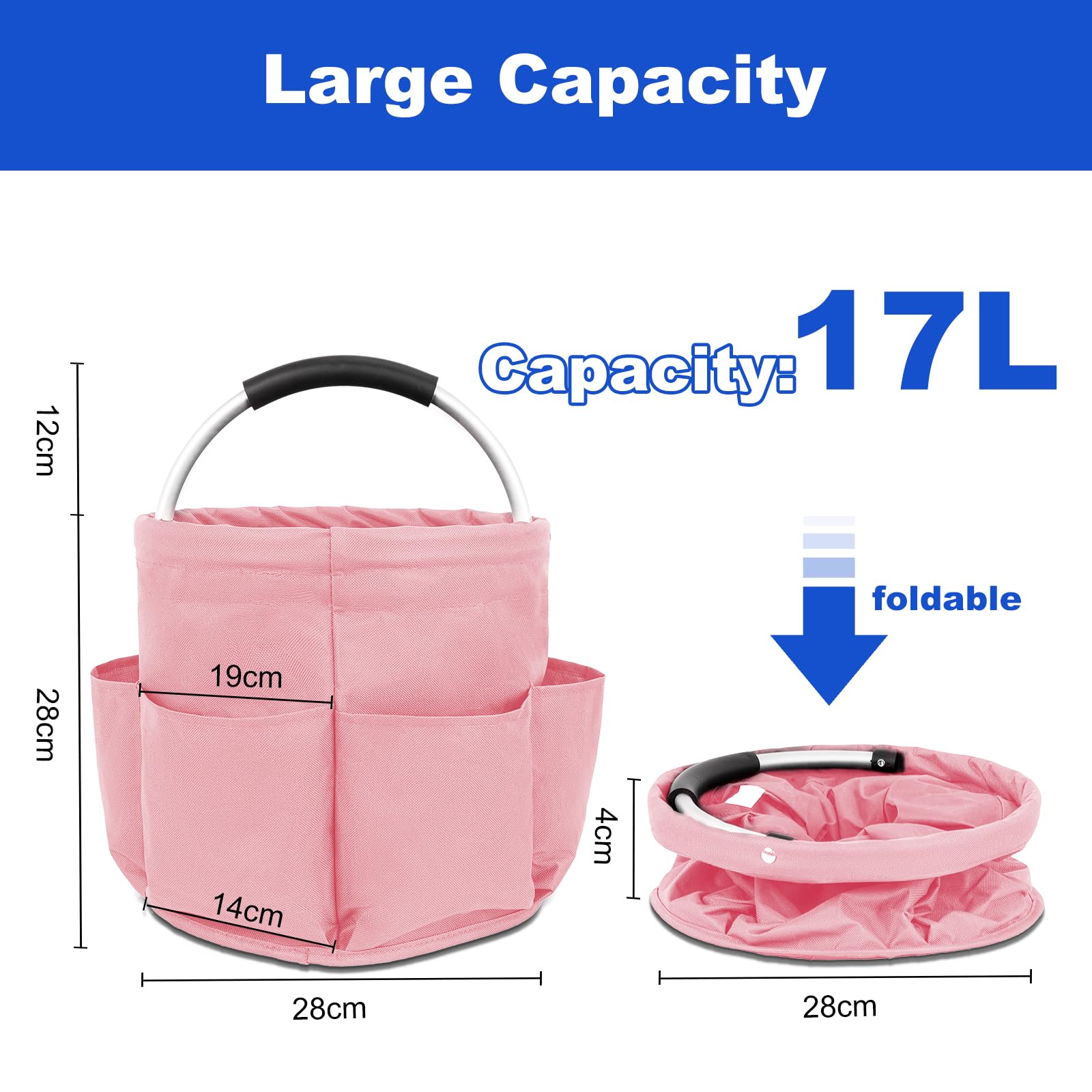 Jaffzora Cleaning Bucket Organiser Caddy - Image 3