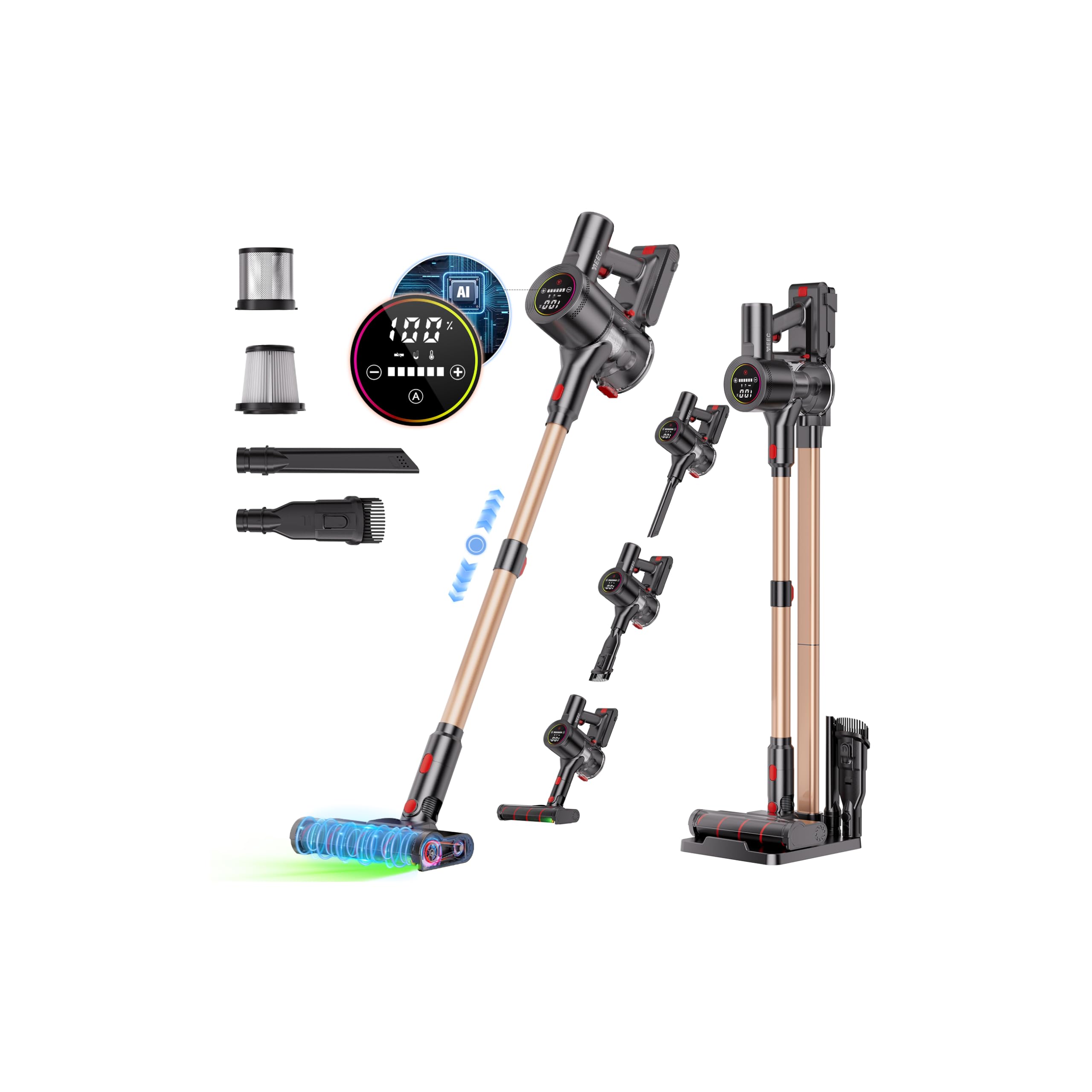 Amazon.co.jp: 掃除機 コードレス【2026先行販売！業界初独立モーター