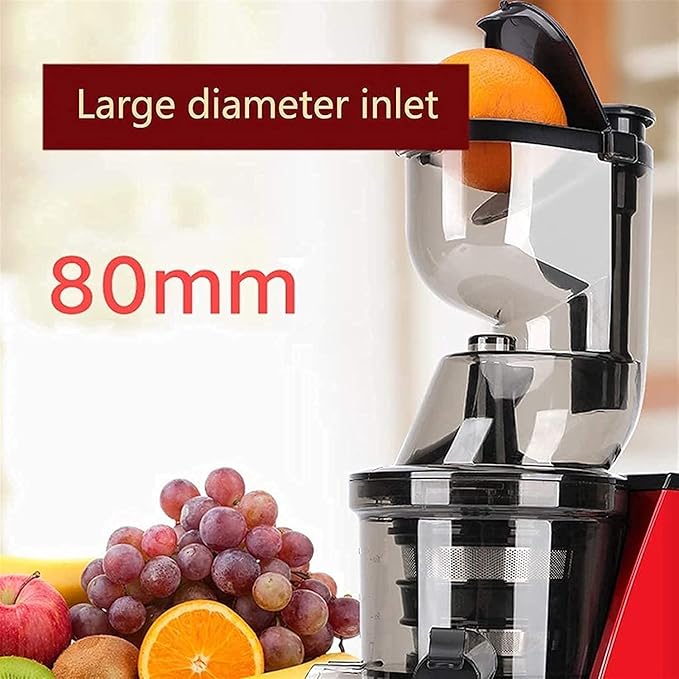 Extractor de Jugos Prensado Frío Boca Ancha 80mm Separación Automática miniatura 2