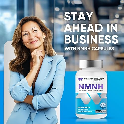 Miniatura 2 de NMNH (alternativa al suplemento NMN), 1000 mg por porción NAD Suplemento para aumentar los niveles de NAD+ a medida que envejecemos, para
