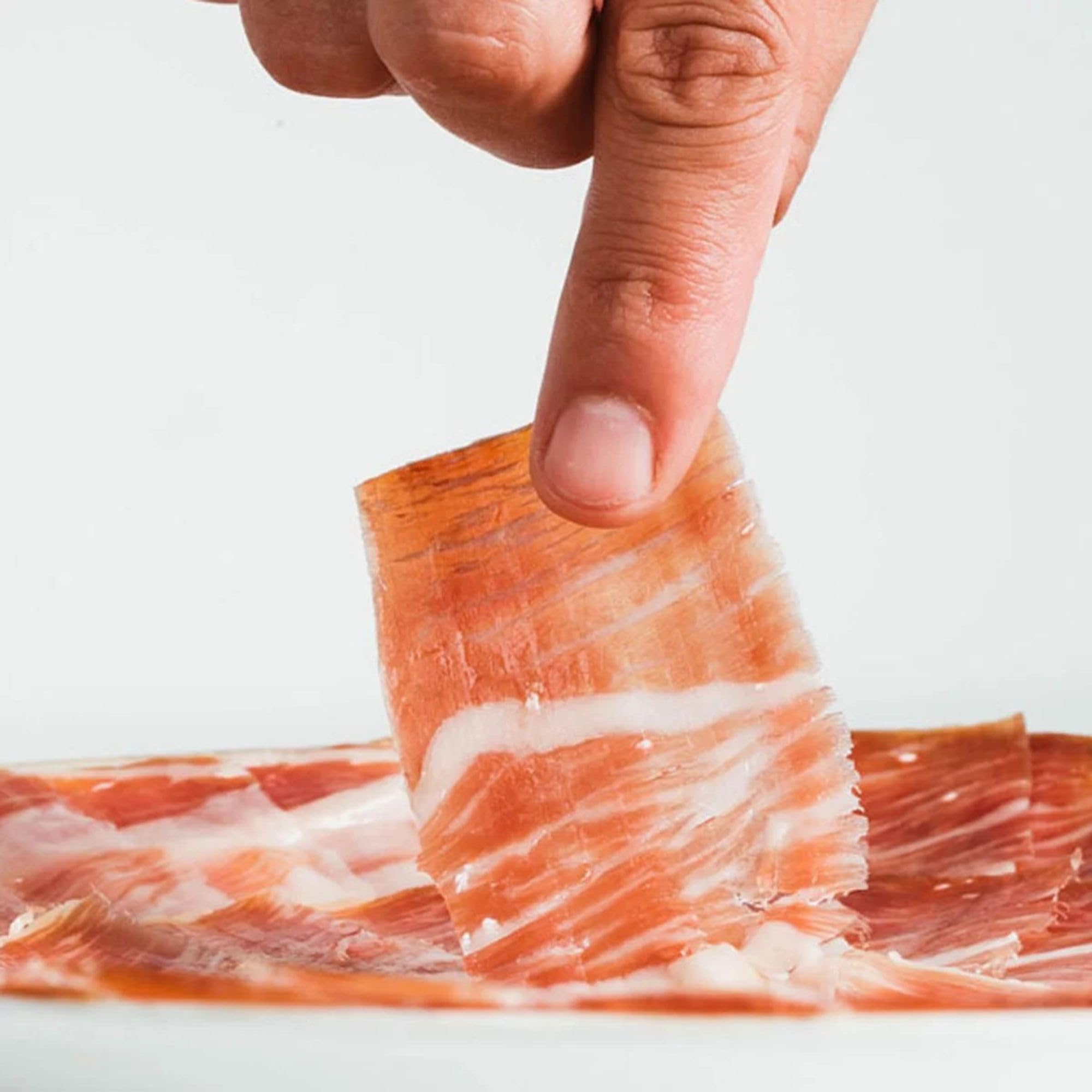 Paleta Ibérica de Bellota 50%, Pack de Sobres Loncheados de 80gr, Listos para Consumir (7 sobres)
