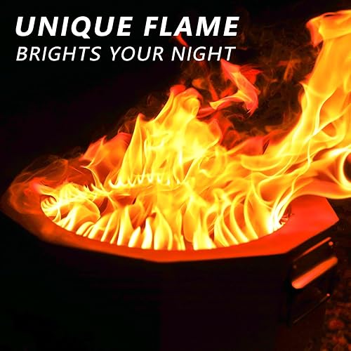 Miniatura 28 de Fogata patentada sin humo para exteriores, chispa de pellets de madera con bolsa de transporte portátil, parrilla de acero inoxidable, estufa