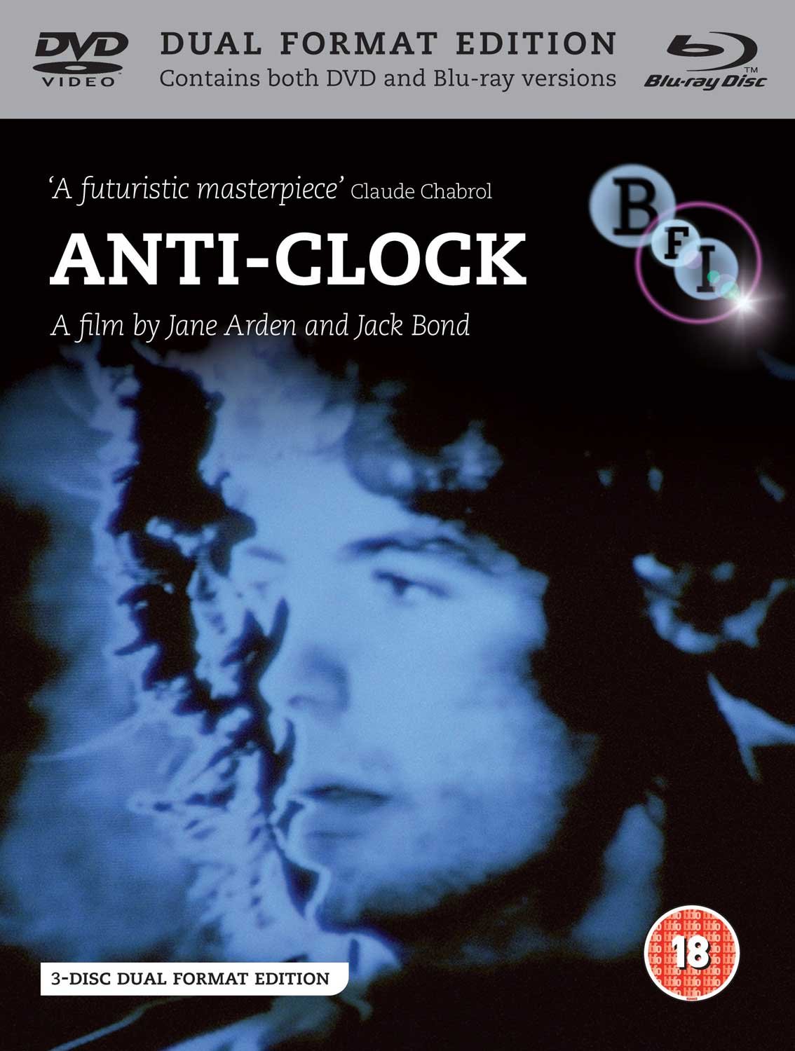 Anti-Clock película de 1979 en formato combo Blu-ray y DVD original