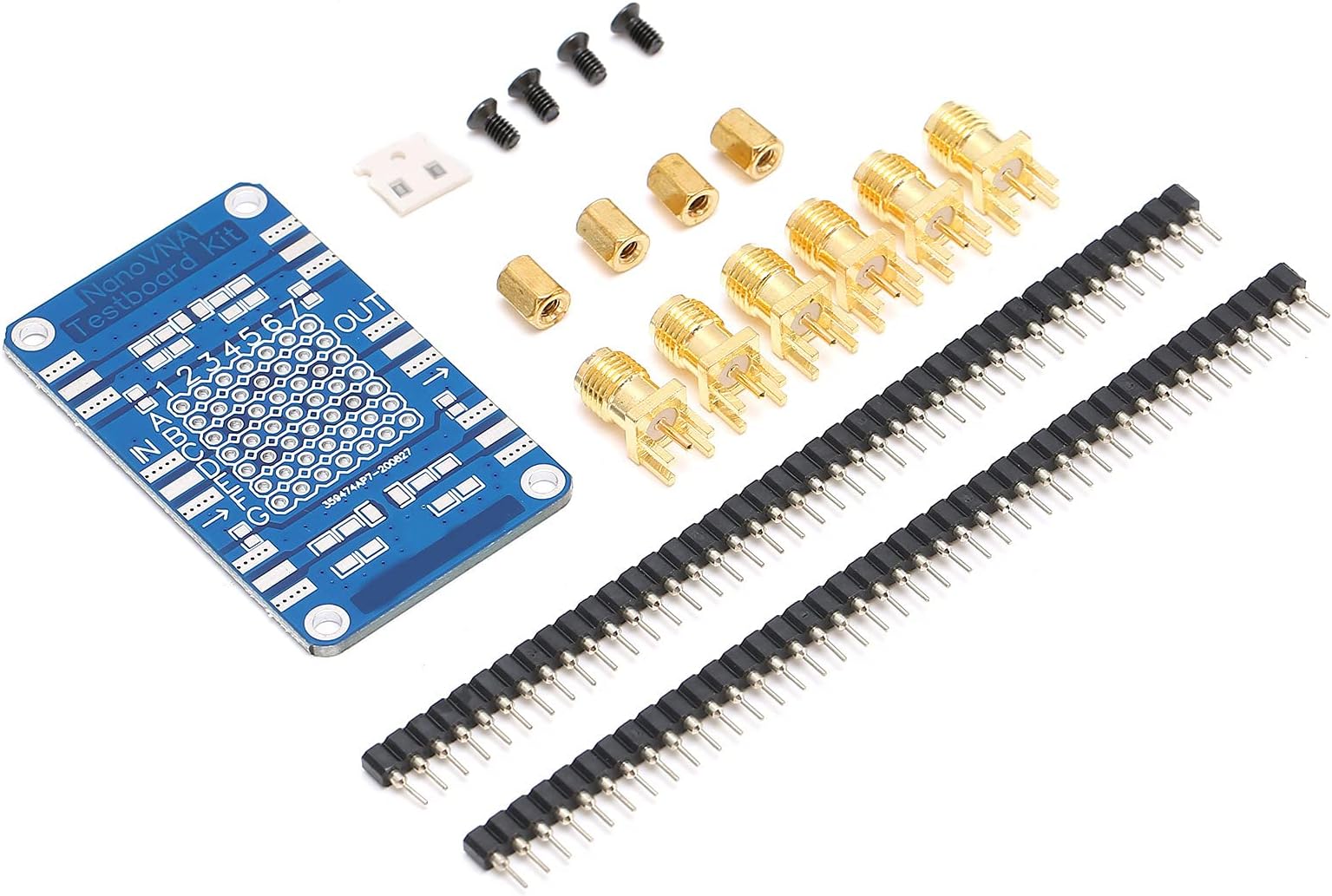 Network Analysis Testing Demo Boards, Durable Compatible PCB Test Board Kit Easy To Carry RF Tests Module Vector Network Analyzer Testboard for SMT for DIP