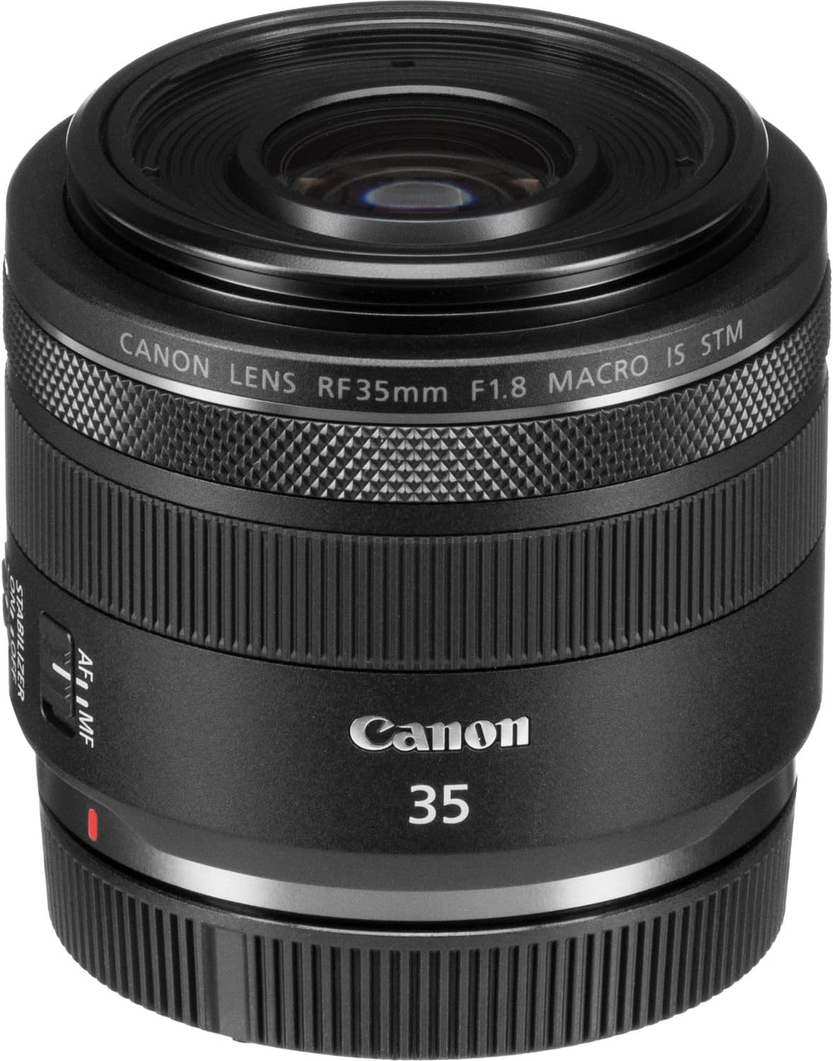 Canon RF 35mm f/1.8 Macro is STM Lens with UV Filter & Lens Cap Keeper (3 Items)