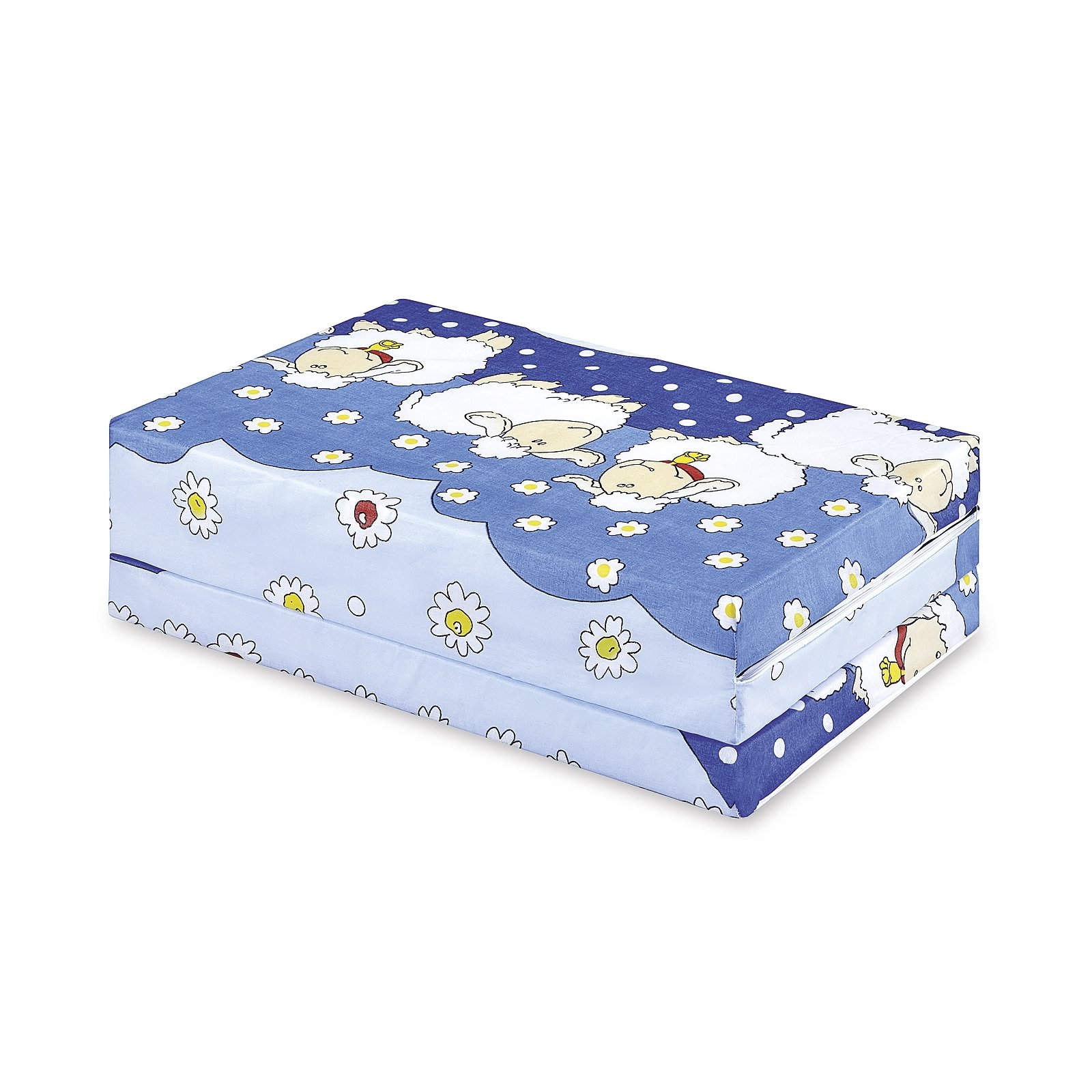 Bambini klappbare Reisebettmatratze Reisematratze 120x60 cm Schäfchen