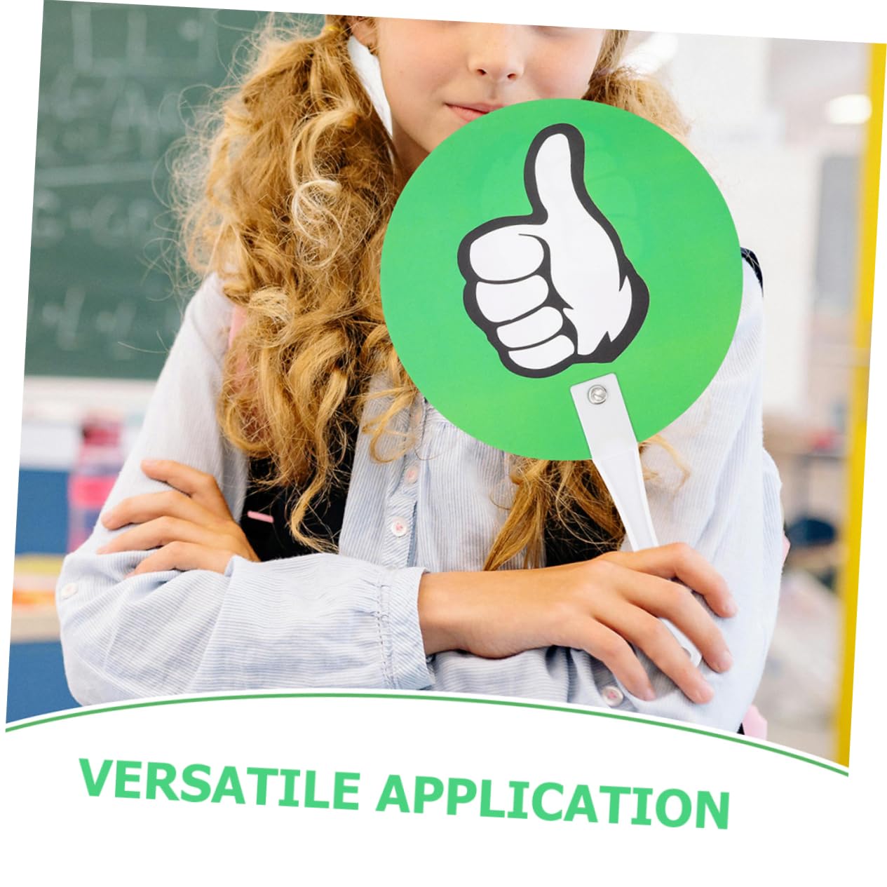 DOITOOL Paletas de Voto Rojo y Verde para Aula 40 Piezas Herramienta Didáctica para Profesores E Interacción en Clase