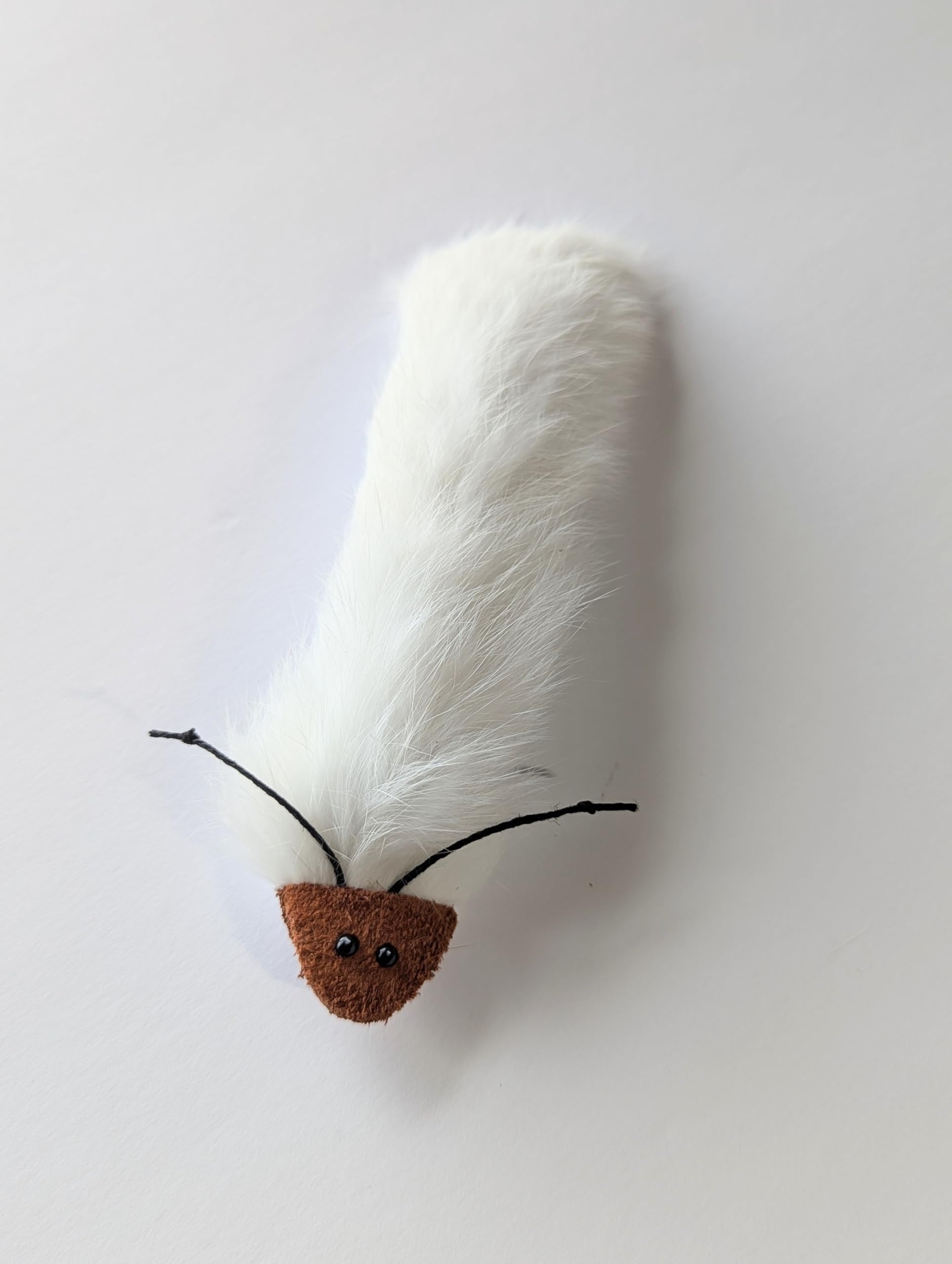Rosie Rat Buddie Bug Catnip Kicker (White)