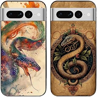 Capa para Google Pixel 7 Pro/7Pro, capa traseira fina de gel de silicone TPU degradável durável e degradável, 2 peças/lote