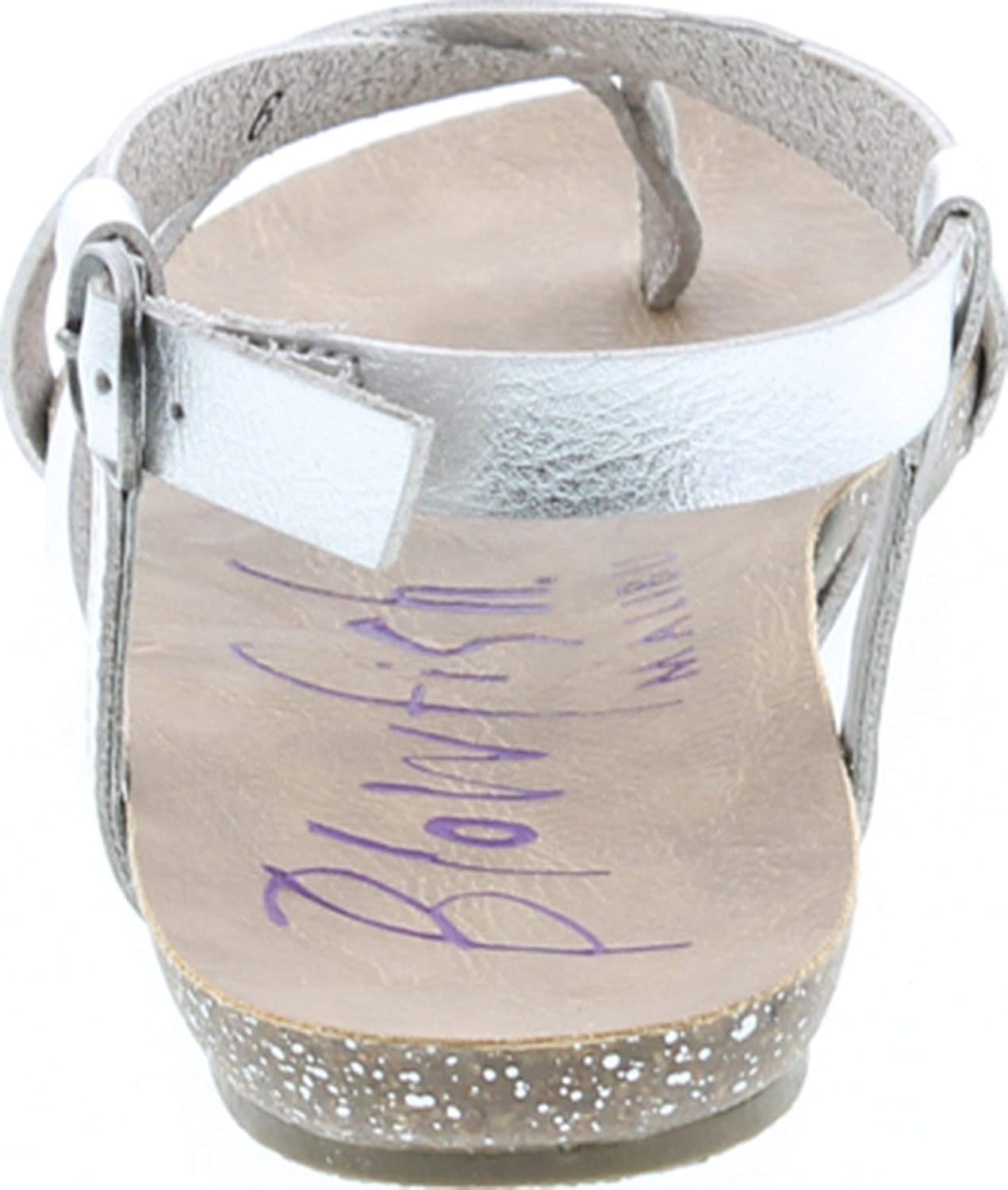 Blowfish Malibu Women's Granola 8.5 Silver Dyecut Pu