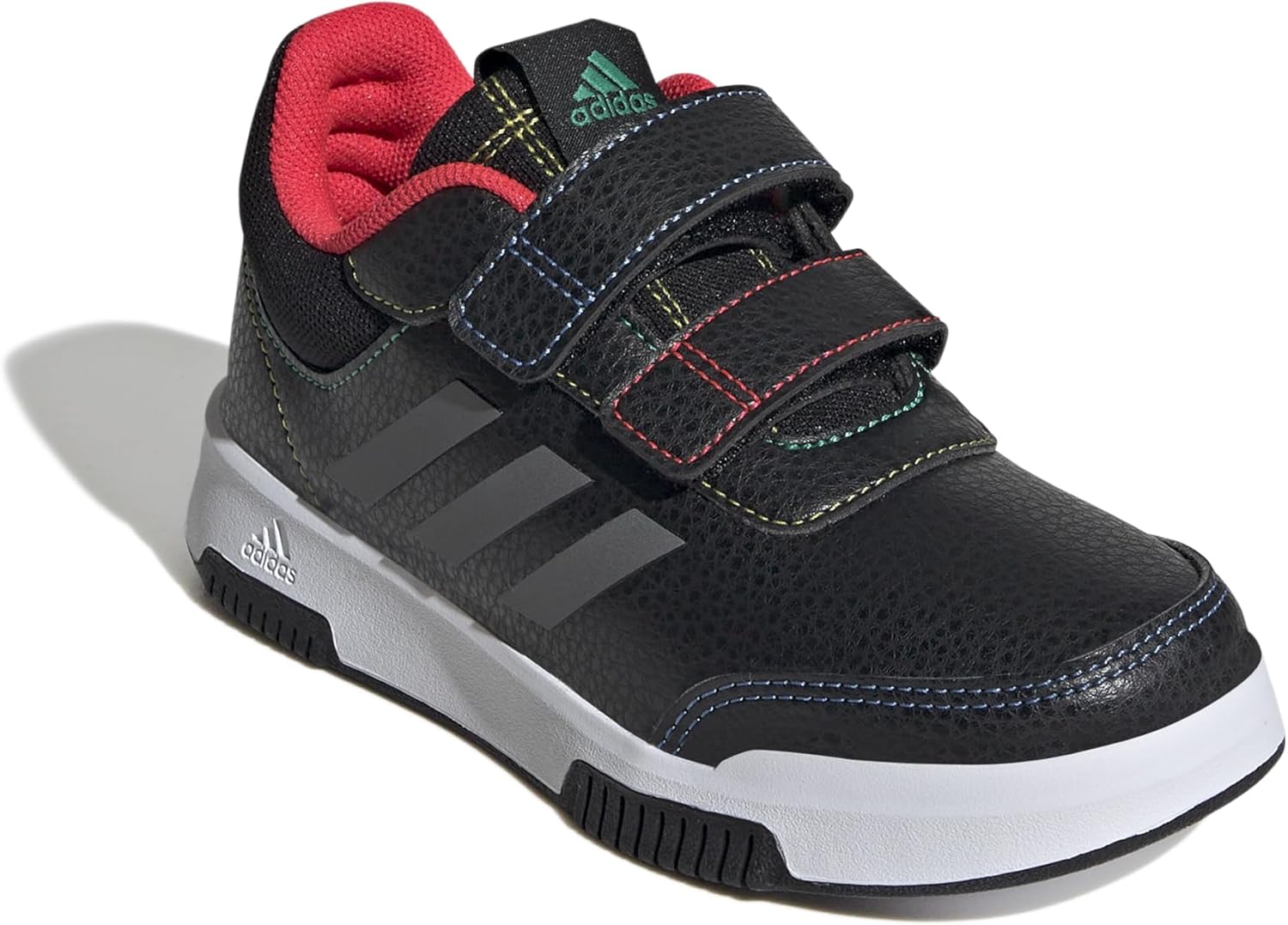 adidas Tensaur Hook and Loop Chaussures Enfant Mixte – Scratchs faciles, tige cuir synthétique, semelle caoutchouc non marquante - Image détaillée