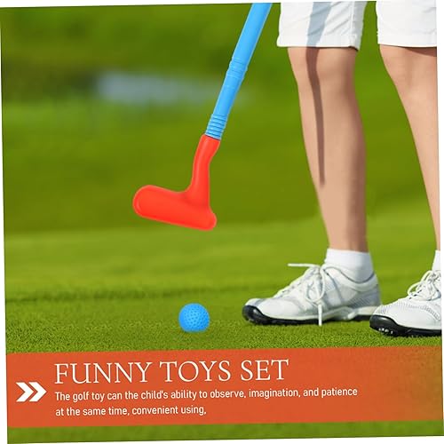 Miniatura 4 de Set for Outdoor Golf Game with Cart and Net Bag Fun Exercise Activity for for Backyard Play and Family Gatherings