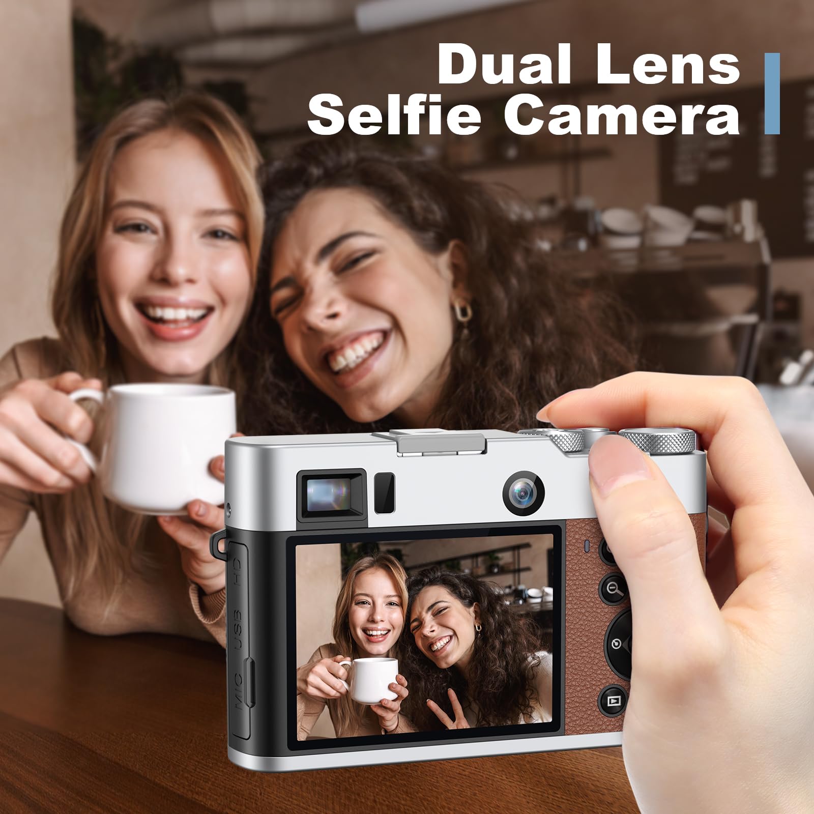 Amazon.com : 5K Digital Camera for Photography 48MP Selfie Camera 