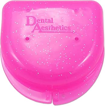 Scatole per Protesi Custodia per Paradenti Contenitore per Dentiera con