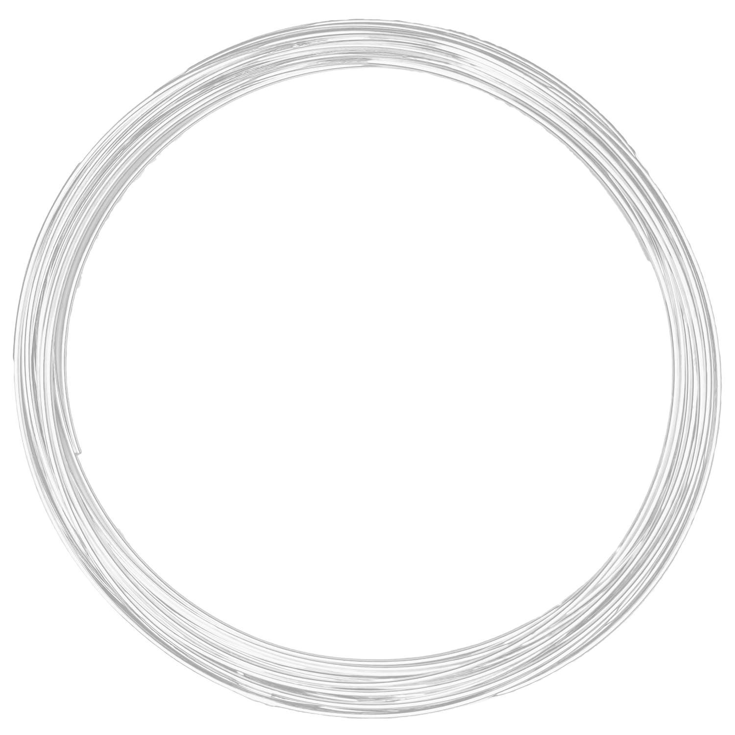 18 Gauge, Half-Round, Dead Soft, 940 Argentium Silver Wire - 2 FT - for Jewelry Art from WIZART