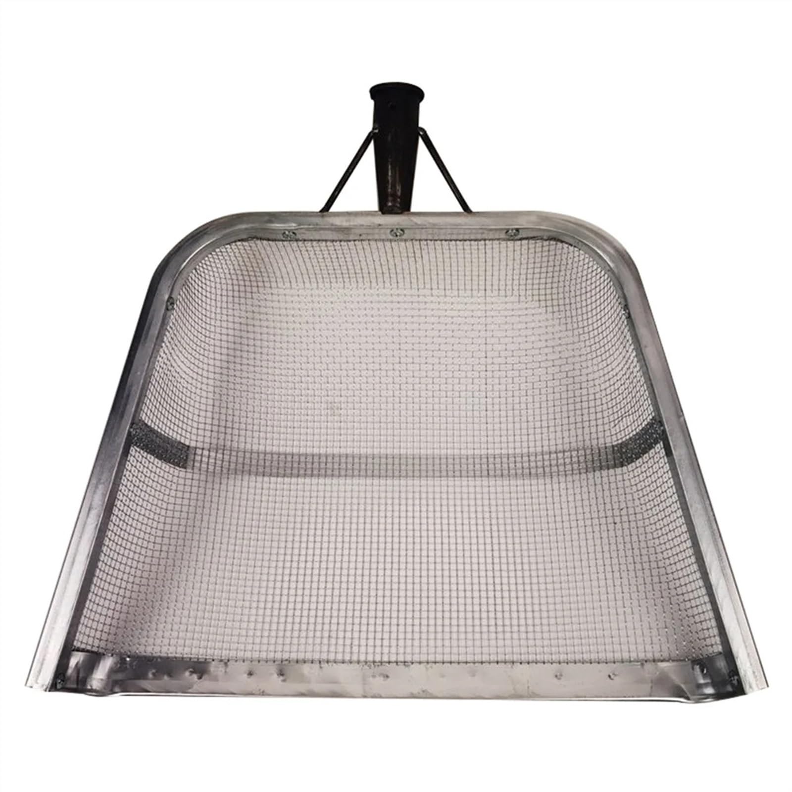 Sito ogrodowe Łopata do gleby ogrodniczej Metalowe sito do orzeszków ziemnych Łopata do gleby Rolnicze sito filtrujące Łopata do gleby Rolnicze sito filtrujące (4MM) narzędzia ogrodnicze