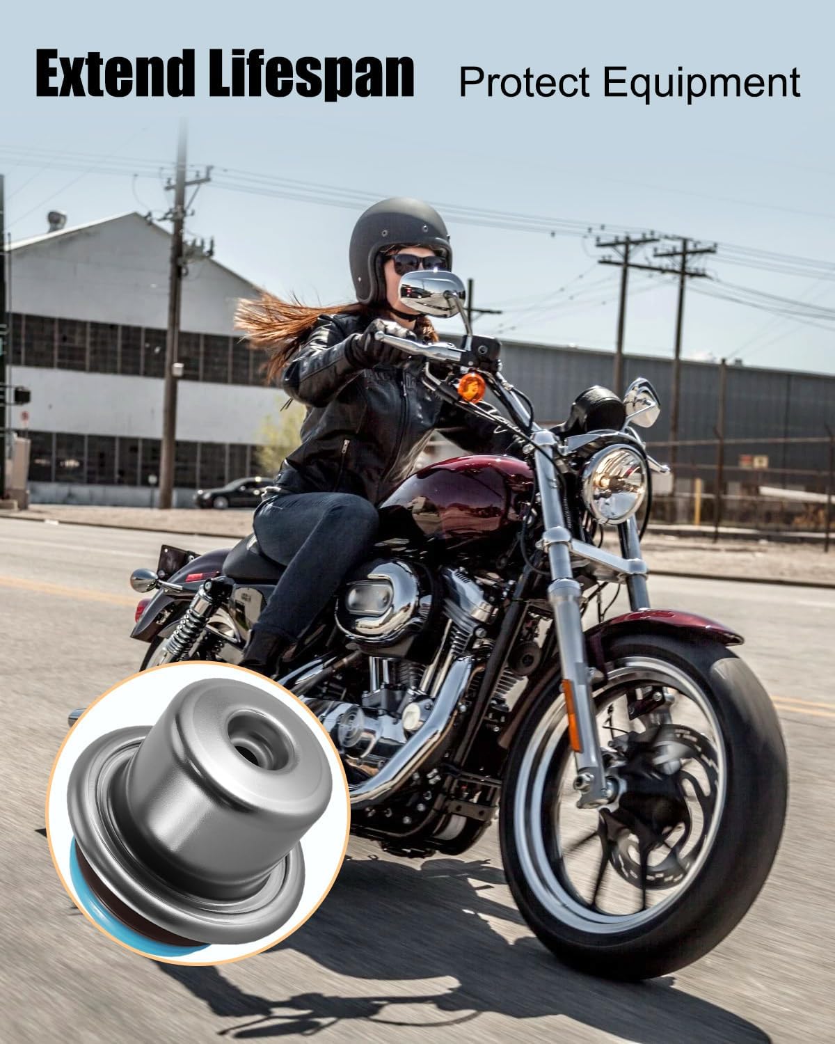 Pressure Regulator With Housing Fuel Filter Fit for Harley Davidson EFI Models 2001-2007 Replace 27408-01 61001-01 62373-01