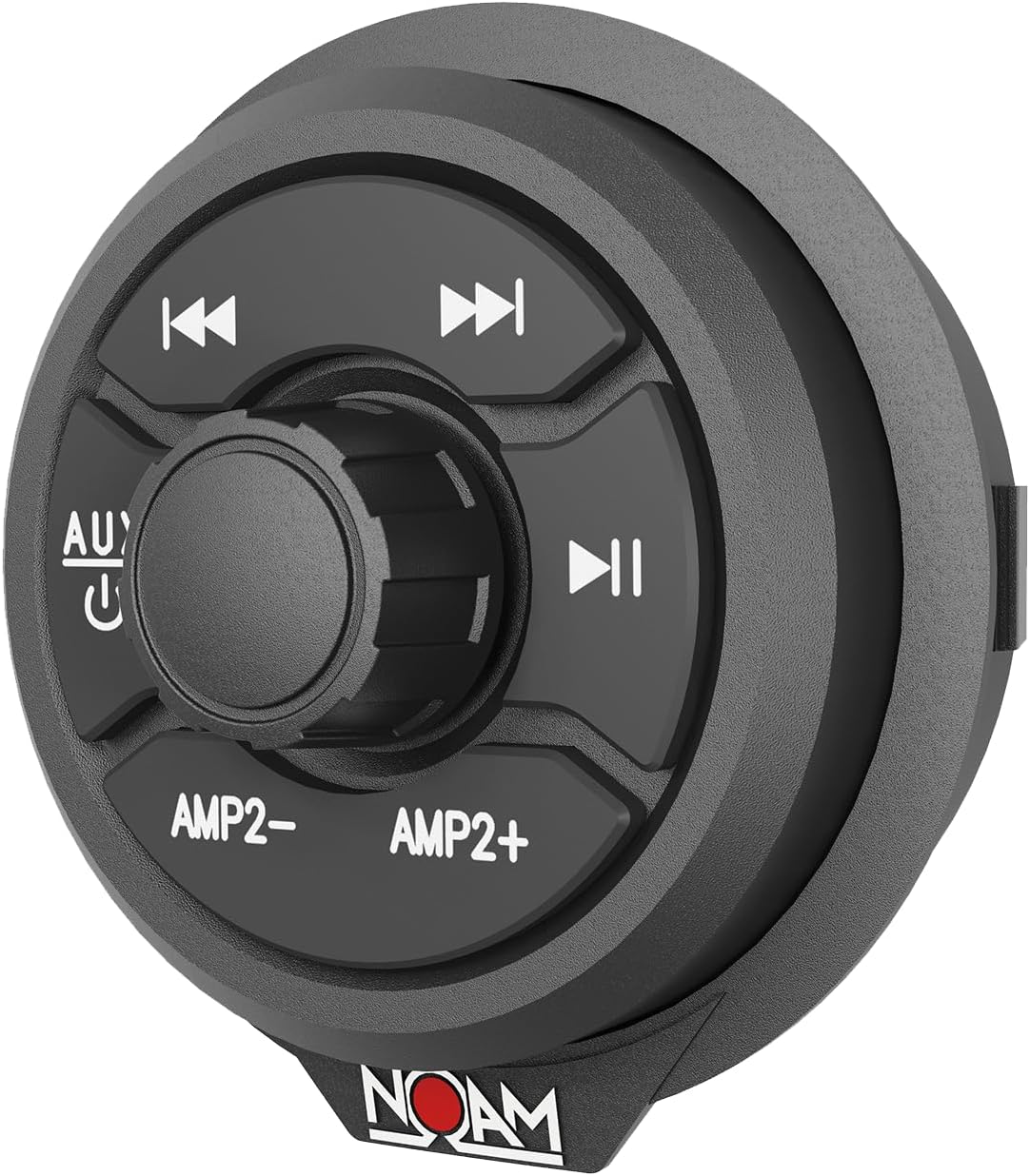 NBC - Marine Bluetooth Audio System Controller with Dual Amplifier Control | Universal Waterproof Bluetooth Audio Receiver | 12v-Operated | Boat, ATV, UTV Motorcycle, Side-by-Side