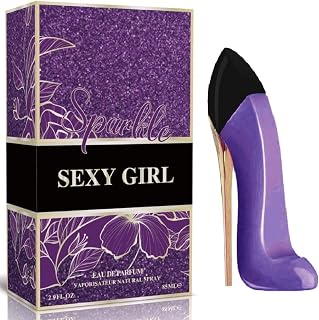 Okian Sexy Girl High Heel Perfume for Women, Good Girl Purple Blush Imitation Eau de Parfum 2.9Oz