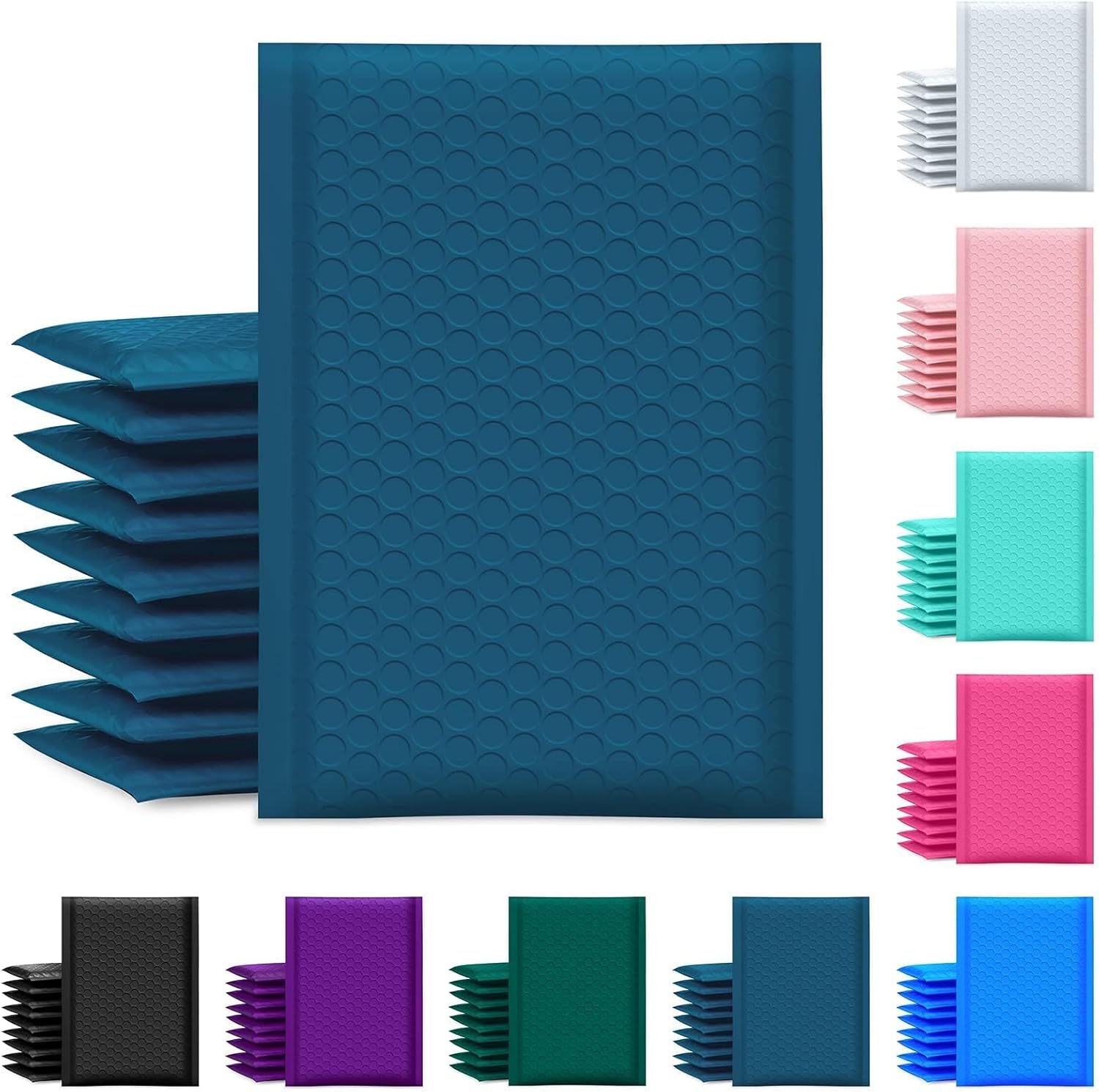 Buste Poly Busta Imbottita Bubble Mailer 6x10 Pollici Per Spedizioni Pacchetti Imbottiti Antiurto 25 50 990913 - Foto 11