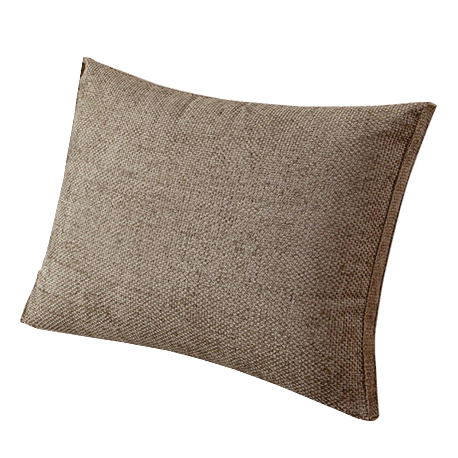 Coussin de dossier de canapé extra épais marron 90x60 cm pour soutien lombaire optimal