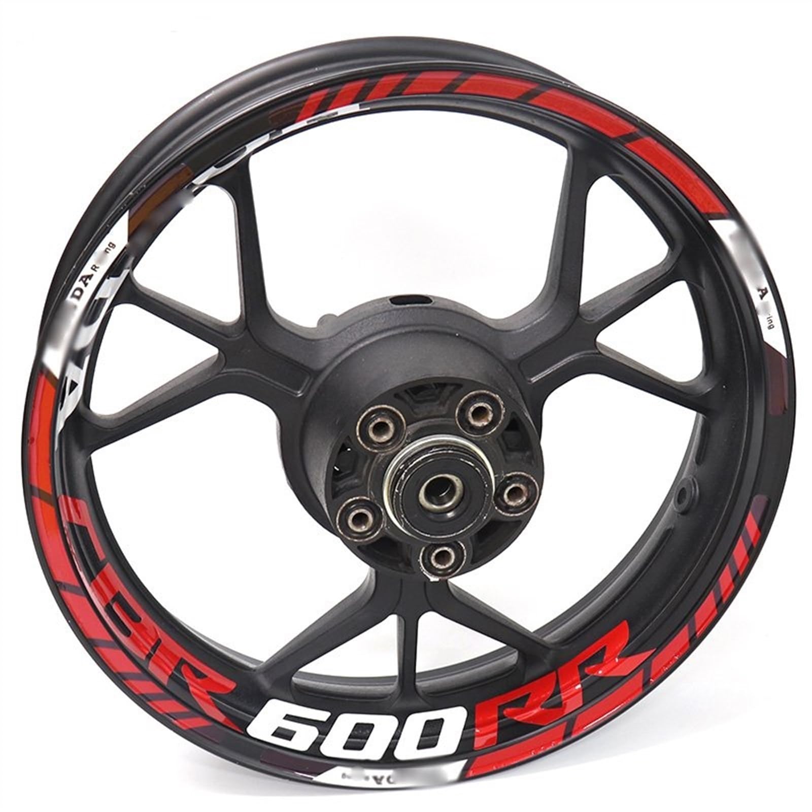 Reflective Sticker Motorcycle Sticker Wheel Rim Decal for CBR600RR for CBR 600RR Wheel Stickers for Cbr600rr Decals & Stickers (Color : 18)