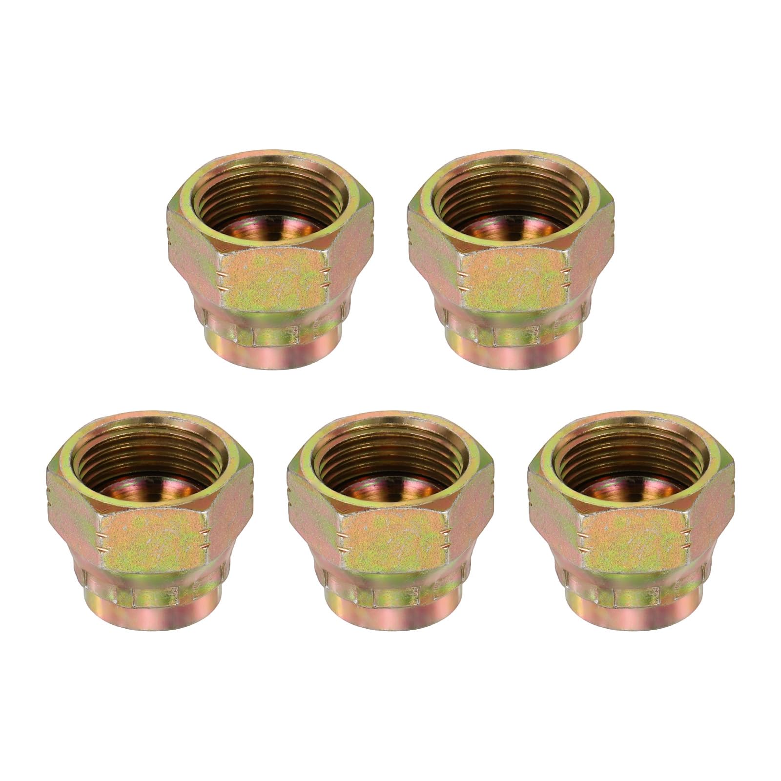 Bouchon hydraulique JIC -12 femelle en acier résistant pour sécuriser les circuits sous pression