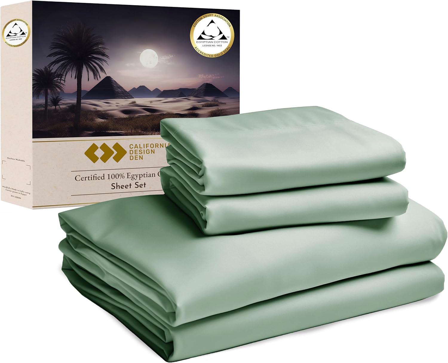 Certified Luxury 100 Sateen Egyptian Cotton Sheets