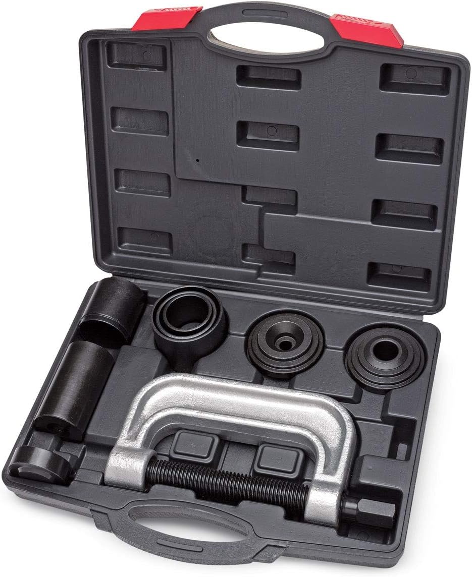 Eastwood 4 in 1 Ball Joint Service Kit - 4 in. One Ball Joint Service Tool Kit 2Wd & 4Wd Remover Installer W/4-Wheel Drive Adapters