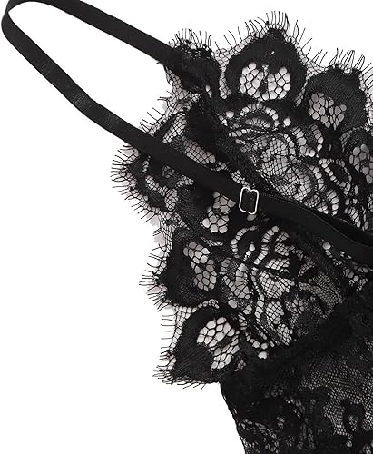 Miniatura 9 de Conjunto de pijama sexy de encaje de seda para mujer, camisón con tirantes, camiseta corta sin mangas, pantalones cortos de pijama, ropa de dormir