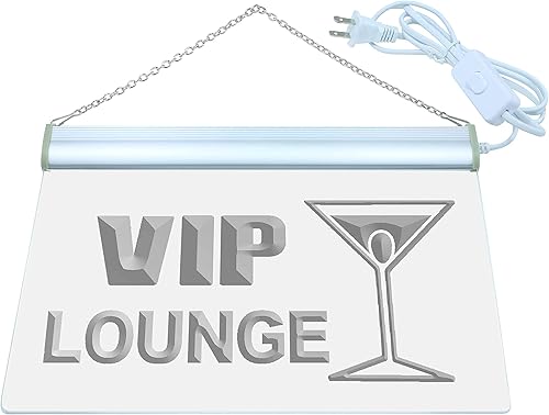 Miniatura 2 de ADVPRO VIP Lounge Cocktails - Letrero LED con luz de neón m103-b(c)
