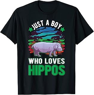Hippo Fan Club Hippo Hippopotamus T-Shirt
