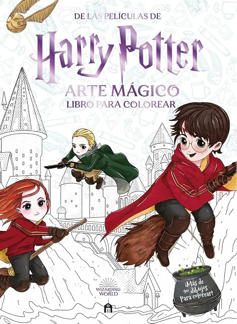 Portada de Harry Potter. Arte mágico