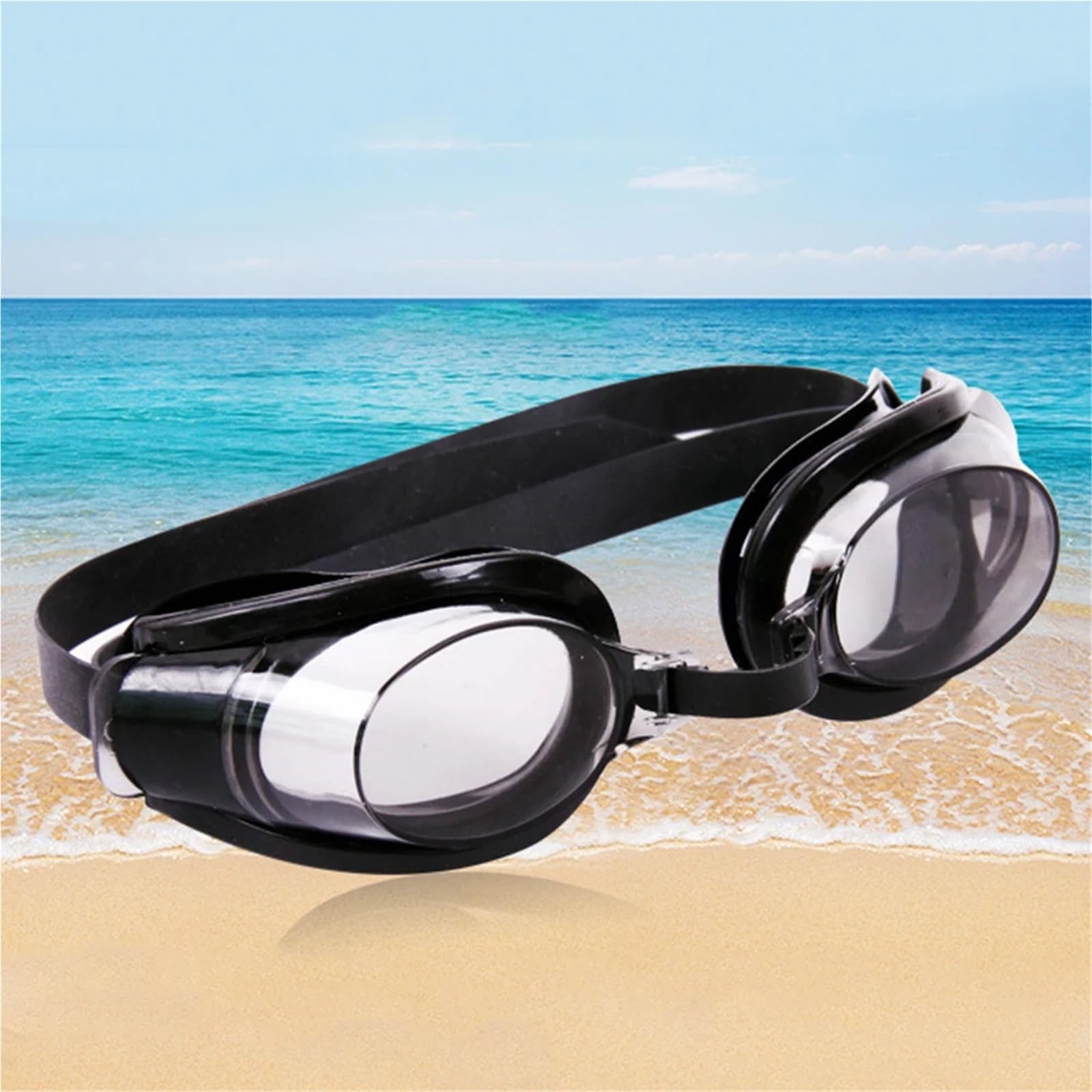 Gafas de natación HD antivaho, protección completa, gafas piscina sin fugas, impermeables, visión clara for mujeres y hombres Para Deportes